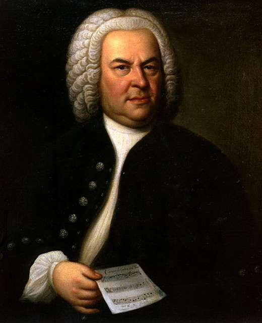 Johann Sebastian Bach.
O ritmo na música de Bach.