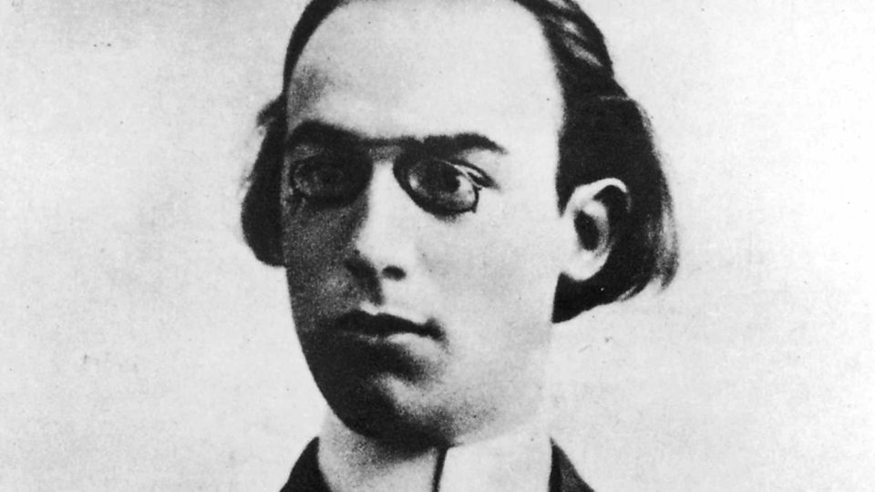 Erik Satie quando jovem.